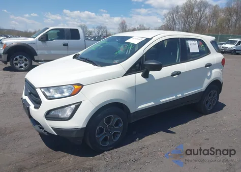 2020 Ford Ecosport S из США, поврежденный, VIN MAJ6S3FL2LC337785